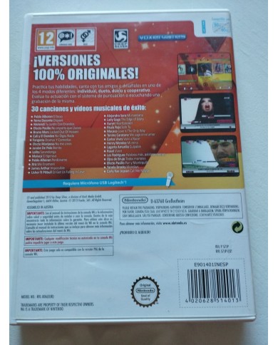 Let?s Sing 6 Version Espa?ola Pablo Alboran - Juego para NINTENDO WII Am Let?s Sing 6 Version Espa?ola Pablo Alboran - Juego para NINTENDO WII Am