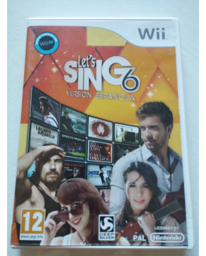 Let?s Sing 6 Version Espa?ola Pablo Alboran - Juego para NINTENDO WII Am