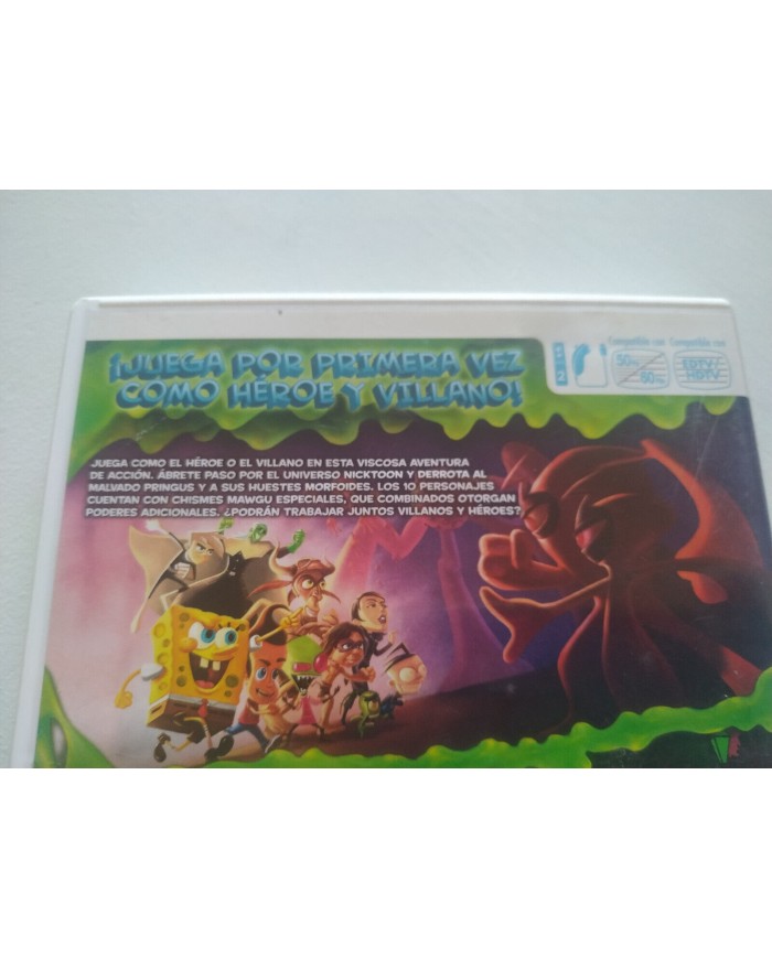 Bob Esponja Y Amigos Globs Of Doom en Espa?ol - Juego Wii Nintendo PAL Am