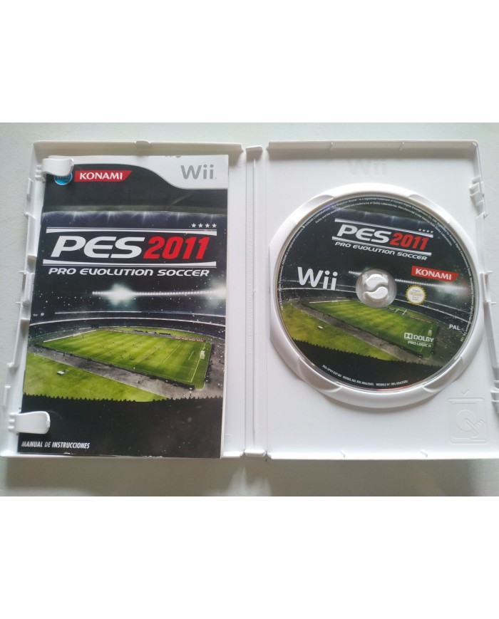 PES 2011 Pro Evolution Soccer Konami - Juego para Wii Nintendo PAL