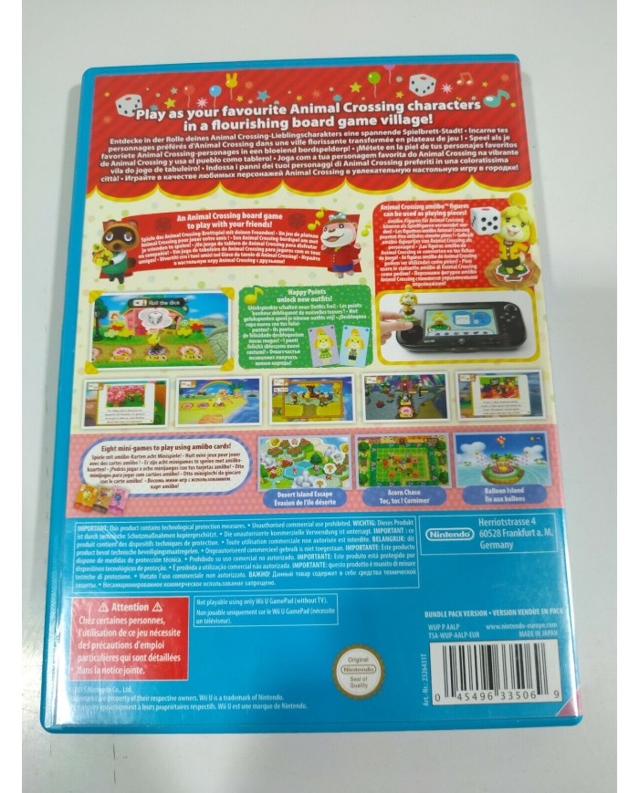 Animal Crossing Amiibo Festiva - Juego para NINTENDO WII U 2T