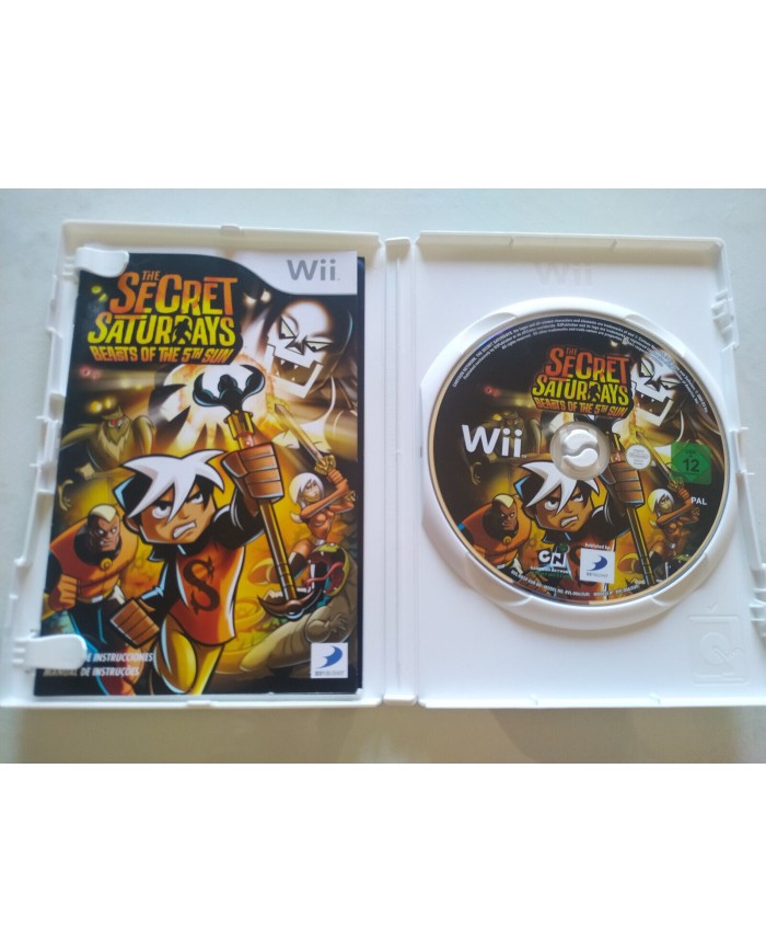 The Secret Saturdays Beasts of The 5TH Sun - Juego Wii Nintendo PAL Am