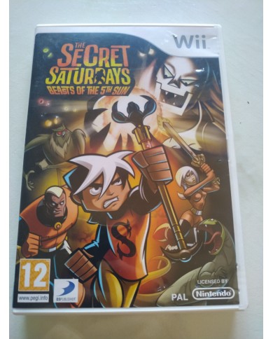The Secret Saturdays Beasts of The 5TH Sun - Juego Wii Nintendo PAL Am The Secret Saturdays Beasts of The 5TH Sun - Juego Wii Nintendo PAL Am