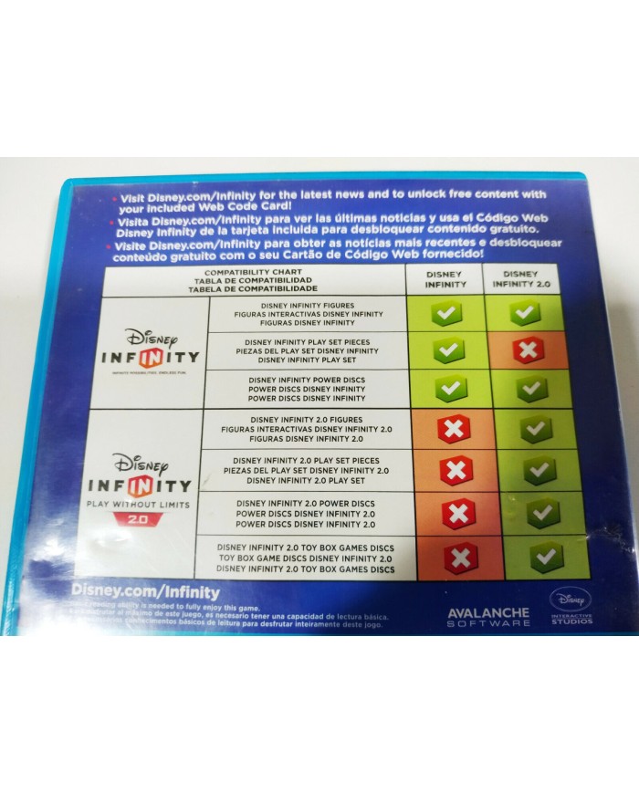 Disney Infinity 2.0 - Juego para NINTENDO WII U 2T