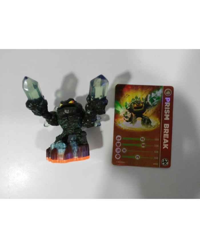 PRISM BREAK SKYLANDER GIANTS NINTENDO WII FIGURA CARTA BRILLANTE