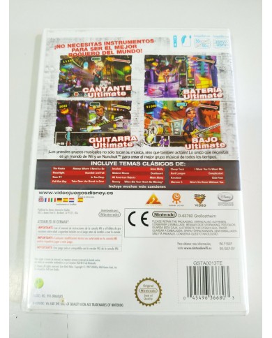 Ultimate Band Disney Incubus Sum 41 Maroon 5 - Juego Wii Nintendo PAL - 3T Ultimate Band Disney Incubus Sum 41 Maroon 5 - Juego Wii Nintendo PAL - 3T
