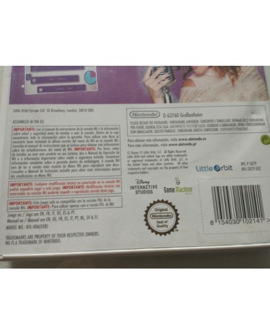 Violetta Ritmo y Musica Walt Disney - Juego para NINTENDO WII Am Violetta Ritmo y Musica Walt Disney - Juego para NINTENDO WII Am