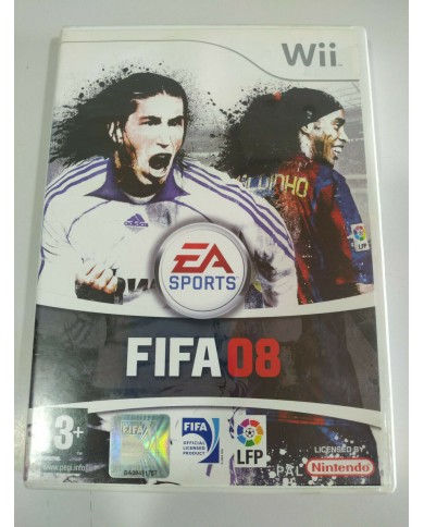 FIFA 08 EA Sports - Juego Wii Nintendo PAL - 3T FIFA 08 EA Sports - Juego Wii Nintendo PAL - 3T