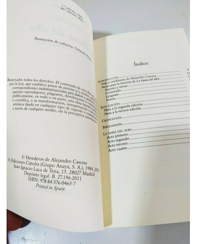 La Dama del Alba - Alejandro Casona - Edicion Catedra 2015 - 148 pags Am La Dama del Alba - Alejandro Casona - Edicion Catedra 2015 - 148 pags Am