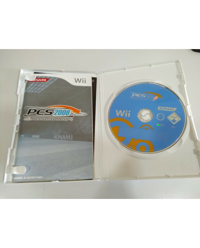 PES 2008 Pro Evolution Soccer Ronaldo Konami - Juego Wii Nintendo PAL - 2T