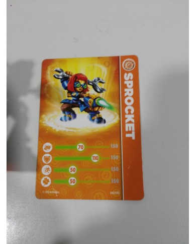 SPROCKET SKYLANDER GIANTS NINTENDO WII FIGURA SPROCKET SKYLANDER GIANTS NINTENDO WII FIGURA