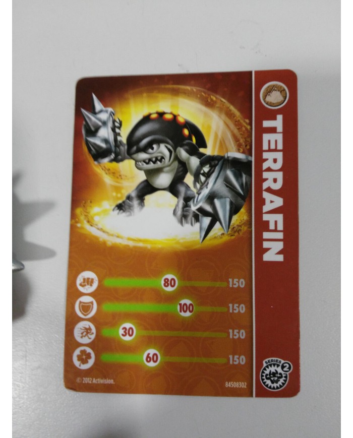 TERRAFIN SKYLANDER GIANTS NINTENDO WII FIGURA