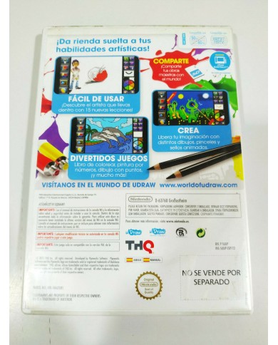 U Draw Studio Artista al Instante - Juego Wii Nintendo PAL - 2T U Draw Studio Artista al Instante - Juego Wii Nintendo PAL - 2T