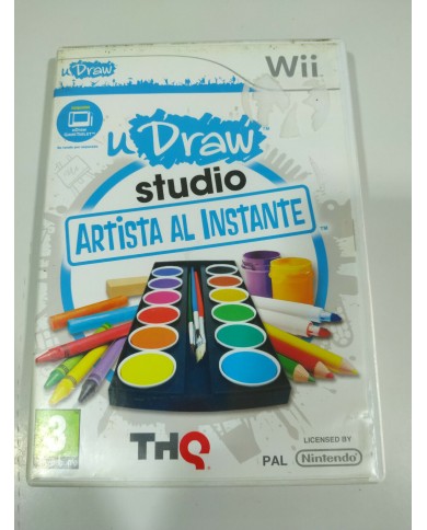 U Draw Studio Artista al Instante - Juego Wii Nintendo PAL - 2T U Draw Studio Artista al Instante - Juego Wii Nintendo PAL - 2T