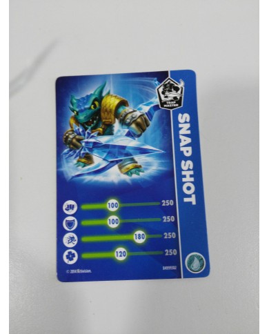SNAP SHOT SKYLANDER TRAP TEAM NINTENDO WII FIGURA SNAP SHOT SKYLANDER TRAP TEAM NINTENDO WII FIGURA