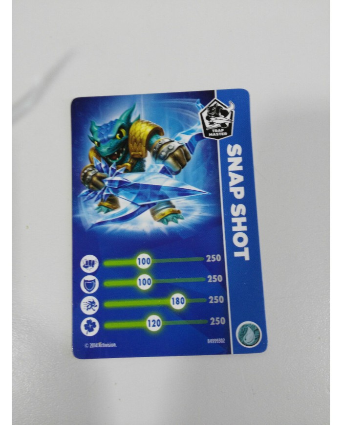 SNAP SHOT SKYLANDER TRAP TEAM NINTENDO WII FIGURA