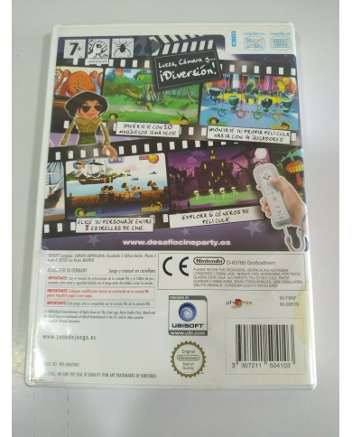 Desafio Cine Party Ubisoft - Juego Wii Nintendo PAL - 2T Desafio Cine Party Ubisoft - Juego Wii Nintendo PAL - 2T