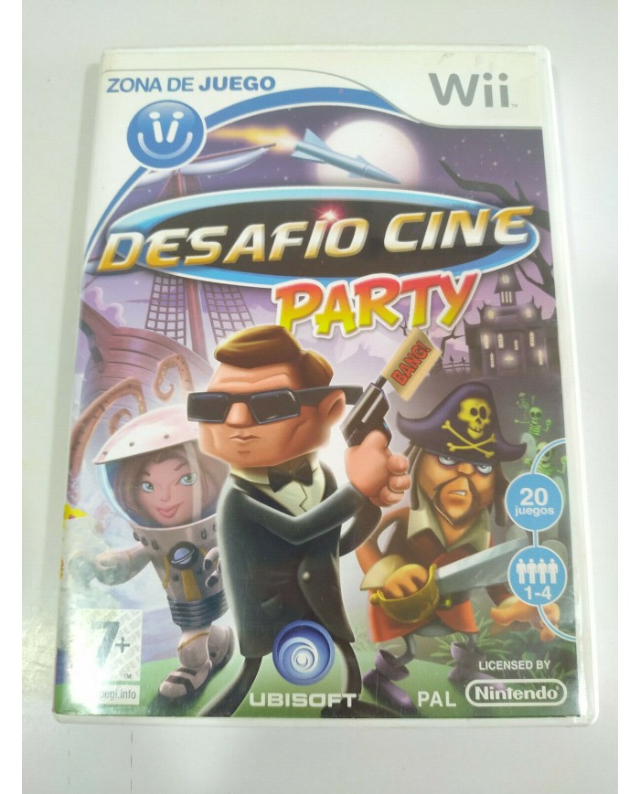 Desafio Cine Party Ubisoft - Juego Wii Nintendo PAL - 2T