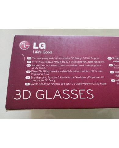 LG AG-S250 Gafas 3D para TV Glasses 3D - Nuevo Am LG AG-S250 Gafas 3D para TV Glasses 3D - Nuevo Am