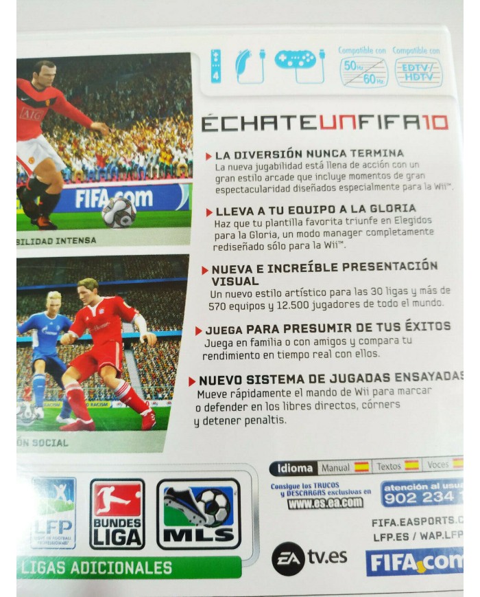 FIFA 09 EA Sports - Juego Wii Nintendo PAL - 3T