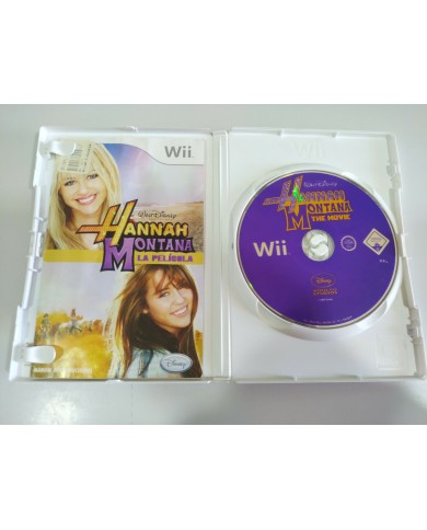 Hannah Montana La Pelicula Disney - Juego Wii Nintendo PAL - 2T Hannah Montana La Pelicula Disney - Juego Wii Nintendo PAL - 2T