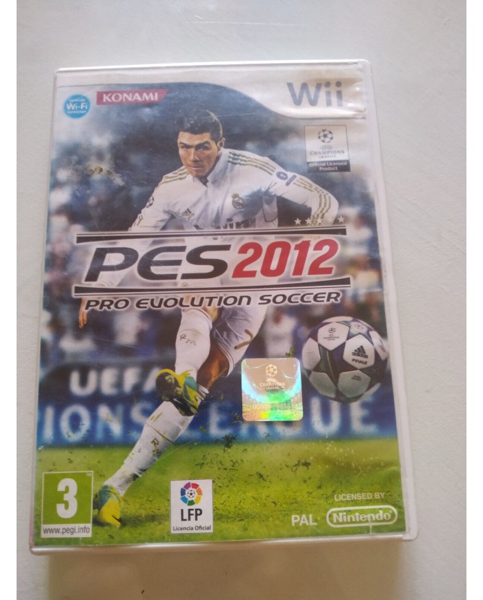 PES 2012 Pro Evolution Soccer Ronaldo Konami - Juego Wii Nintendo PAL Espa?ol
