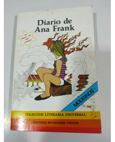 DIARIO DE ANA FRANK LIBRO TAPA BLANDA IMPRESO EN MEXICO Am