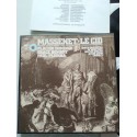 Jules Massenet Le Cid Domingo CBS 1977 Box 3 x LP + Libreto 12" Vinilo VG/VG