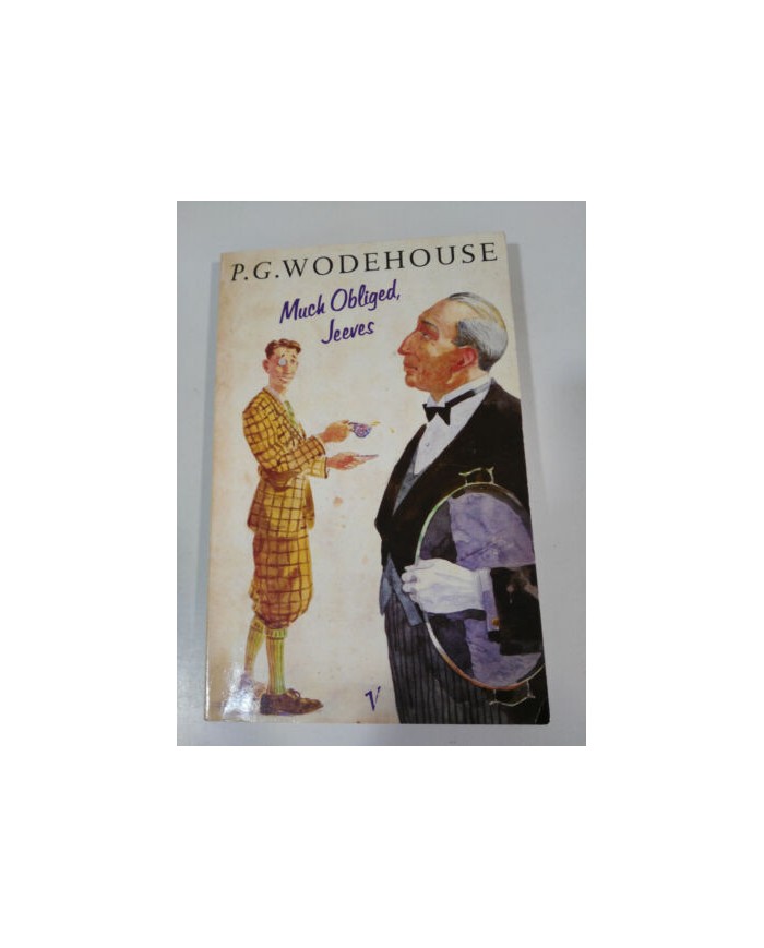 MUCH OBLIGED JEEVES P. G. WODEHOUSE BOOK LIBRO TAPA BLANDA 1990 192 PGS