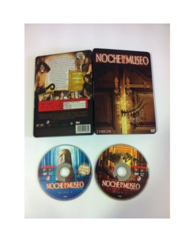 NOCHE EN EL MUSEO - 2 DVD - STEELBOOK - BEN STILLER - SPANISH EDITION - 3T
