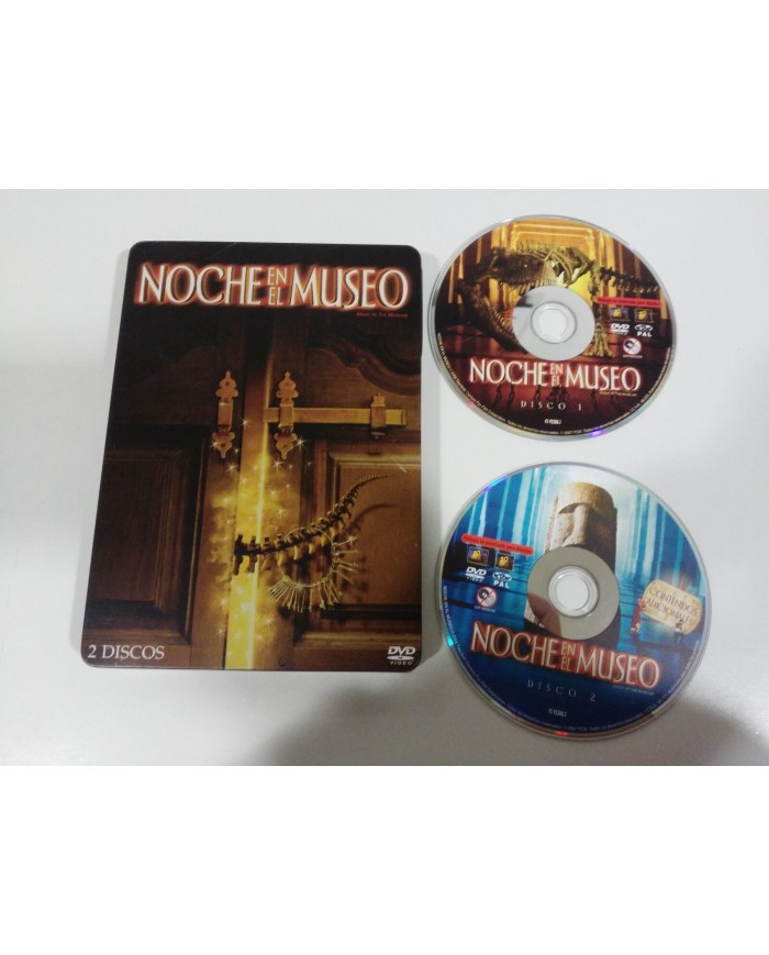 NOCHE EN EL MUSEO - 2 DVD - STEELBOOK - BEN STILLER - SPANISH EDITION - 3T