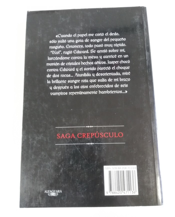 LUNA NUEVA TWILIGHT Stephenie Meyer LIBRO ALFAGUARA TAPA BLANDA 574 PAGS