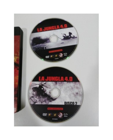 LA JUNGLA DE CRISTAL 4.0 DIE HARD 4.0 - 2 DVD STEELBOOK ESPAÑOL ENGLISH - AM