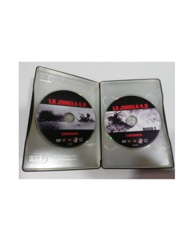 LA JUNGLA DE CRISTAL 4.0 DIE HARD 4.0 - 2 DVD STEELBOOK ESPAÑOL ENGLISH - AM