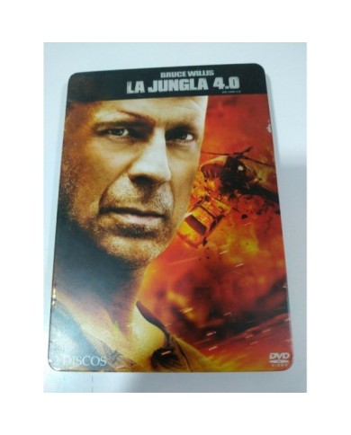 LA JUNGLA DE CRISTAL 4.0 DIE HARD 4.0 - 2 DVD STEELBOOK ESPAÑOL ENGLISH - AM