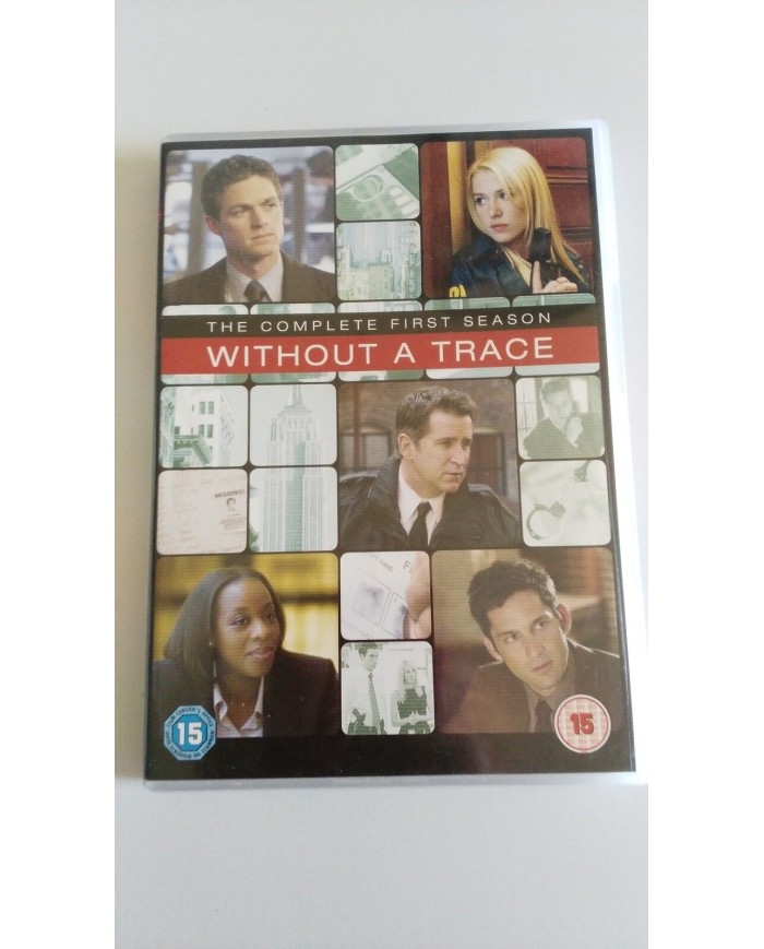 SIN RASTRO WITHOUT A TRACE PRIMERA TEMPORADA 1 COMPLETA 4 DVD ESPAÑOL ENGLISH AM