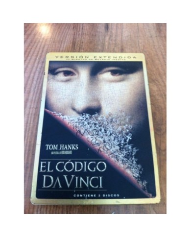 EL CODIGO DA VINCI - 2 DVD (SPANISH EDITION RARE) - ESPAÑOL ENGLISH STEELBOOK 3T