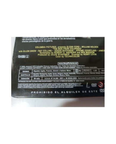 EL HOMBRE DE COLORADO - MAN FROM COLORADO DVD Tin Box Steelbook - AM