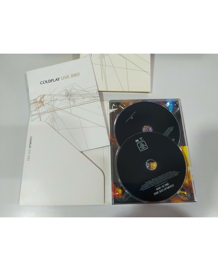 DVD COLDPLAY LIVE 2003 - CD + DVD - Sydney - AM