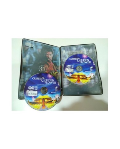 LA MALDICION DE LA FLOR DORADA - 2 DVD SPANISH EDITION RARE- STEELBOOK - AM