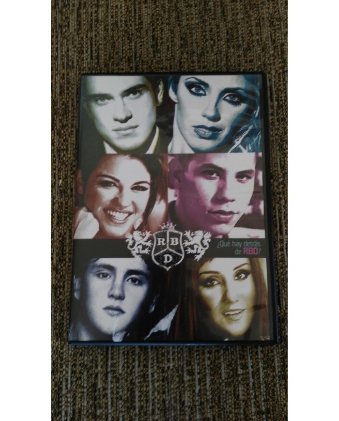 RBD REBELDE WAY ?QUE HAY DETRAS DE RBD? DVD ANAHI DULCE REGION 0 PAL - 3T