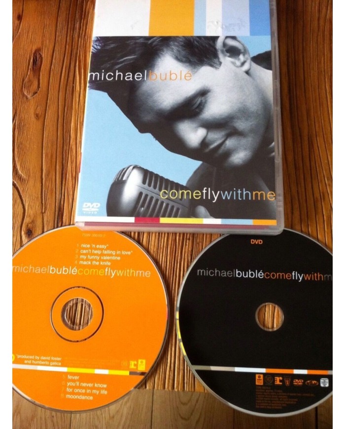MICHAEL BUBLE  - COME FLY WITH ME - EDICION CD + DVD 2004 - AM