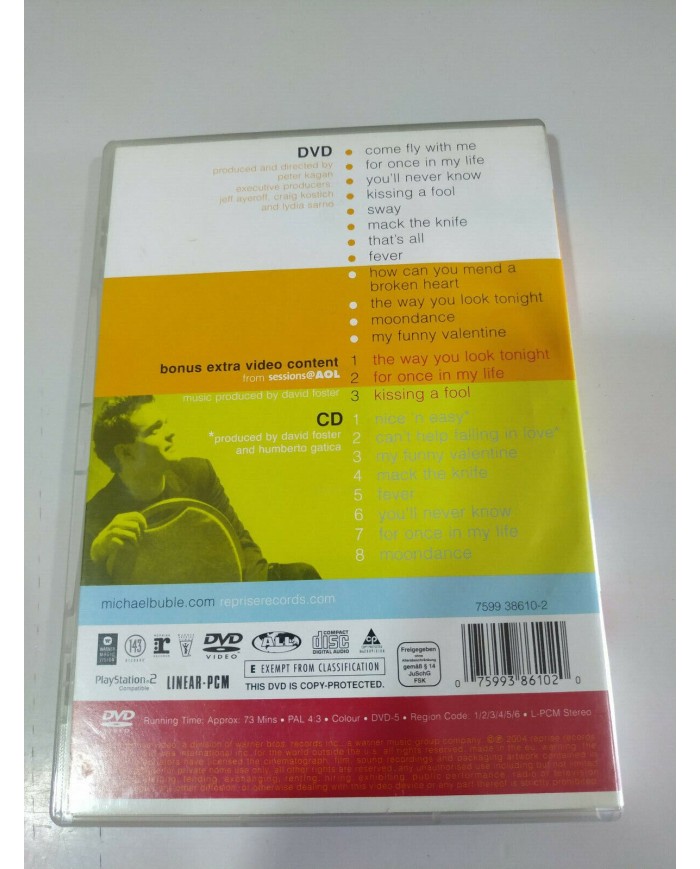 MICHAEL BUBLE  - COME FLY WITH ME - EDICION CD + DVD 2004 - AM