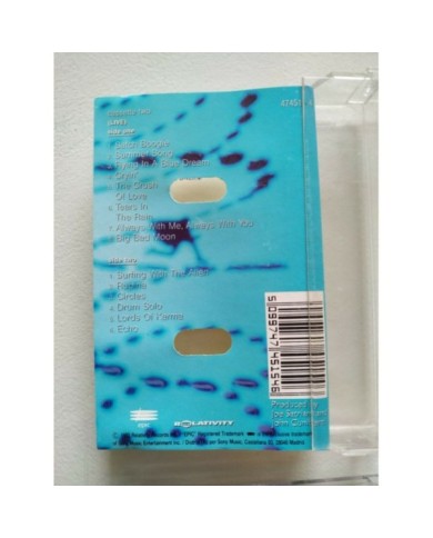 JOE SATRIANI TIME MACHINE - 1993 Relativity - 2 x CINTA TAPE CASSETTE K7 Am