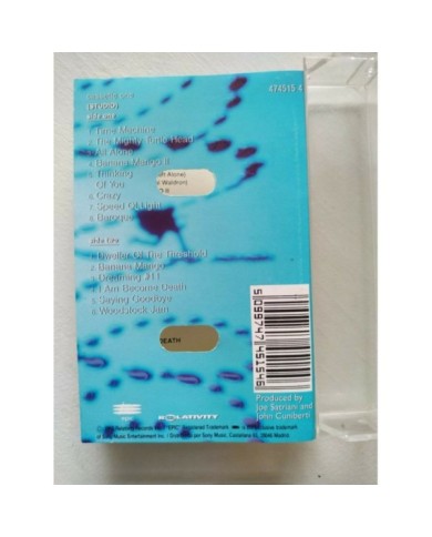 JOE SATRIANI TIME MACHINE - 1993 Relativity - 2 x CINTA TAPE CASSETTE K7 Am