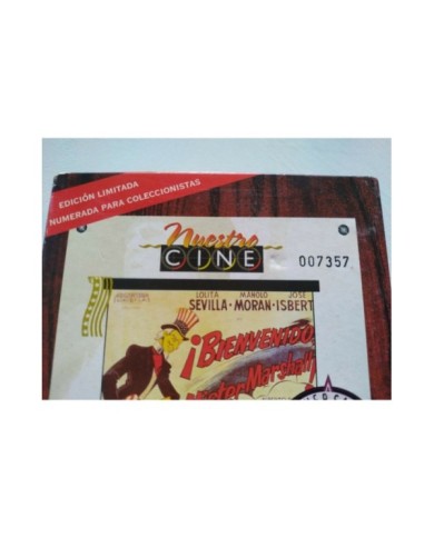 BIENVENIDO MISTER MARSHALL Luis Garcia Berlanga Numerada - VHS Cinta Tape - Am