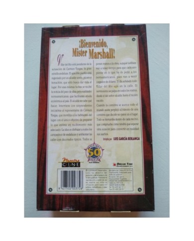 BIENVENIDO MISTER MARSHALL Luis Garcia Berlanga Numerada - VHS Cinta Tape - Am