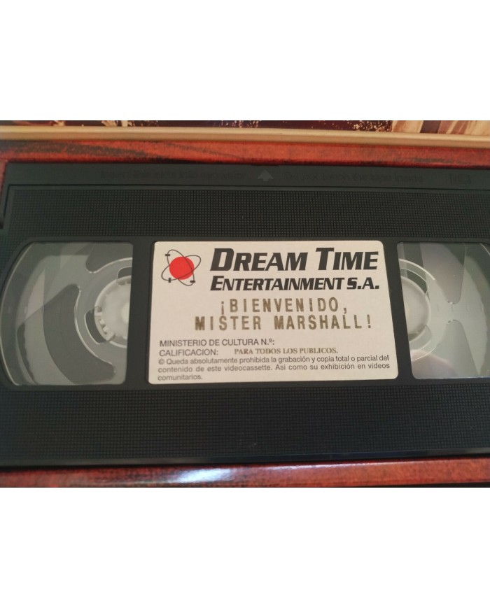 BIENVENIDO MISTER MARSHALL Luis Garcia Berlanga Numerada - VHS Cinta Tape - Am