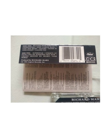RICHARD MARX - RUSH STREET - 1991- CINTA TAPE CASSETTE K7 Am