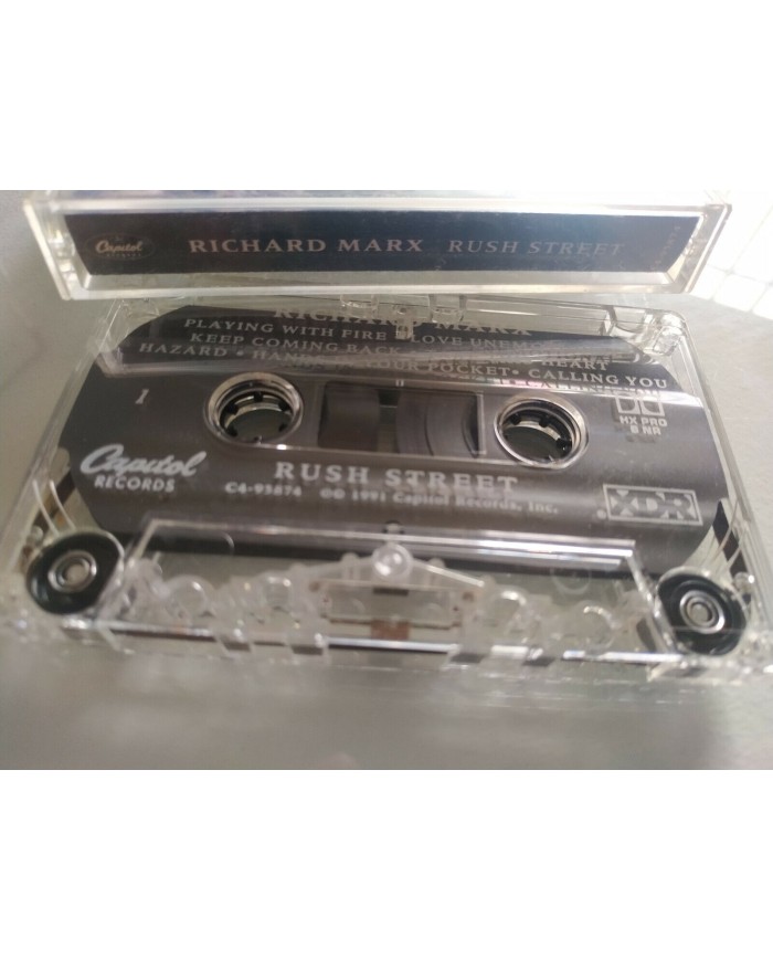 RICHARD MARX - RUSH STREET - 1991- CINTA TAPE CASSETTE K7 Am